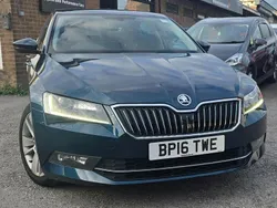 Blue Used 2016 Skoda Superb SE L Executive Hatchback | £8,995 (Expensive)