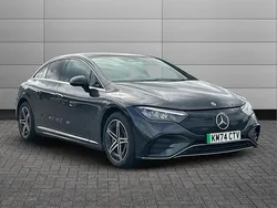 Grey Used 2024 Mercedes EQE350 AMG line Sedan | £42,990 (Super price)