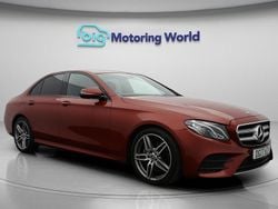 Red Used 2017 Mercedes E220 AMG line Sedan | £14,200 (Good price)