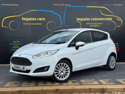 White Used 2014 Ford Fiesta Titanium Hatchback | £6,490 (Fair price)