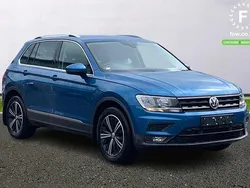 Blue Used 2018 VW Tiguan SE SUV | £15,399 (Good price)