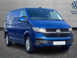 Blue Used 2024 VW T6.1 Highline Van | £31,386 (Fair price)
