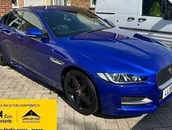 Blue Used 2018 Jaguar XE Ingenium Sedan | £11,380 (Fair price)