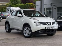 White Used 2013 Nissan Juke Acenta SUV | £7,595 (Fair price)