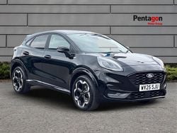 Black Used 2025 Ford Puma ST-Line X SUV | £21,795 (A bit pricey)