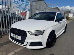 White Used 2017 Audi A3 Black Edition Sedan | £16,699 (A bit pricey)