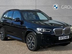 Black Used 2022 BMW X3 M Sport SUV | £36,995 (Fair price)