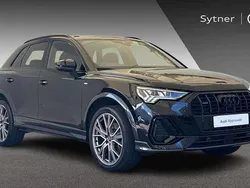 Black Used 2022 Audi Q3 Advanced SUV | £36,500 (A bit pricey)