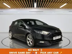 Black Used 2017 Ford Focus ST Hatchback | £13,649 (Fair price)