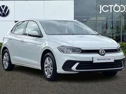 White Used 2021 VW Polo Life Hatchback | £13,956 (Good price)