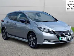 Silver Used 2021 Nissan Leaf Tekna Hatchback | £12,748 (Fair price)