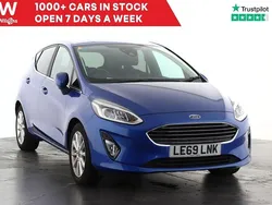 Blue Used 2020 Ford Fiesta Titanium Hatchback | £10,199 (Fair price)