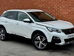 White Used 2018 Peugeot 3008 Allure Hatchback | £12,000 (Fair price)