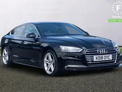 Black Used 2018 Audi A5 S-Line Coupe | £16,999 (Fair price)