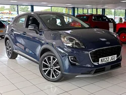 Blue Used 2022 Ford Puma Titanium Hatchback | £16,789 (Good price)
