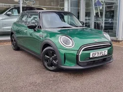 British racing green Used 2022 Mini Cooper Classic Hatchback | £15,790 (Fair price)