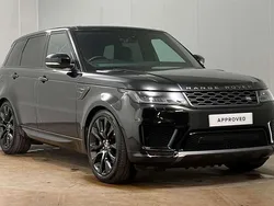 Black Used 2021 Land Rover Range Rover Sport HSE SUV | £46,800 (Expensive)