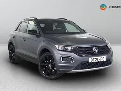 Grey Used 2021 VW T-Roc Black Edition SUV | £20,970 (Good price)