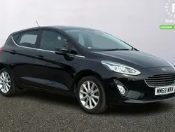 Black Used 2020 Ford Fiesta Titanium Hatchback | £13,599 (Good price)