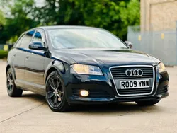 Black Used 2009 Audi A3 Sportback Sport Hatchback | £2,895 (Fair price)
