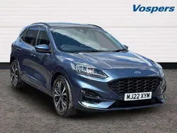 Blue Used 2022 Ford Kuga ST-Line X SUV | £20,495 (Fair price)