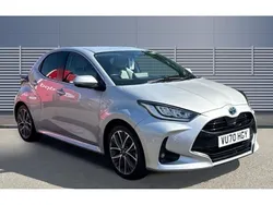 Silver Used 2021 Toyota Yaris Hybrid Hatchback | £14,995 (Fair price)