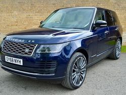 Blue Used 2018 Land Rover Range Rover Autobiography SUV | £34,695 (A bit pricey)