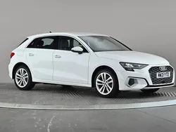 White Used 2021 Audi A3 e-tron Sport Hatchback | £24,198 (A bit pricey)