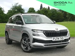 Silver Used 2025 Skoda Karoq SportLine SUV | £32,995 (Expensive)
