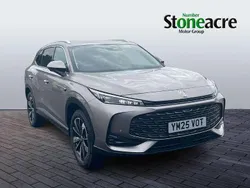 Silver New 2025 MG HS Trophy SUV | £25,495 (Expensive)