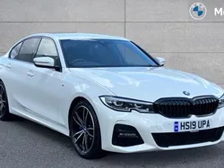 White Used 2019 BMW 320 M Sport Sedan | £21,300 (A bit pricey)