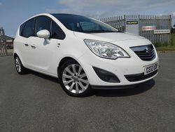 White Used 2012 Vauxhall Meriva MPV | £2,495 (Fair price)