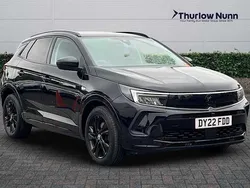 Black Used 2022 Vauxhall Grandland X GS Line SUV | £18,500 (Fair price)