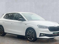 Moon white metallic Used 2025 Skoda Fabia Monte Carlo Hatchback | £21,750 (A bit pricey)