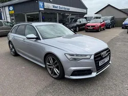 Silver Used 2016 Audi A6 Black Edition Estate | £13,750 (Super price)