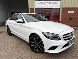 White Used 2018 Mercedes C200 SE Sedan | £14,690 (Good price)
