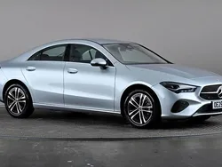 Silver Used 2025 Mercedes CLA180 Sport Edition Sedan | £25,477