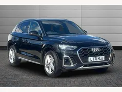 Mythos black Used 2021 Audi Q5 S-Line SUV | £28,750 (Fair price)