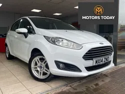 White Used 2014 Ford Fiesta Zetec Hatchback | £6,880 (Fair price)