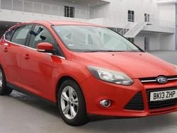 Red Used 2013 Ford Focus Zetec Hatchback | £4,500 (Good price)