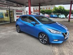 Blue Used 2018 Nissan Micra Tekna Hatchback | £8,995 (Fair price)