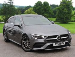 Grey Used 2021 Mercedes CLA200 AMG Line Premium Plus Estate | £20,999 (A bit pricey)