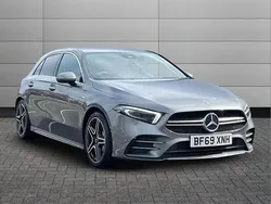 Mountain grey Used 2019 Mercedes A35 AMG Premium Plus Hatchback | £26,995 (Fair price)