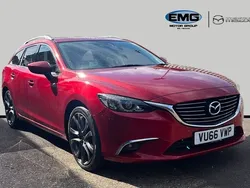 Red Used 2016 Mazda 6 Inclusive Estate | £12,795 (Expensive)