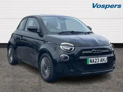 Black Used 2023 Fiat 500e Icon Hatchback | £14,100 (Fair price)
