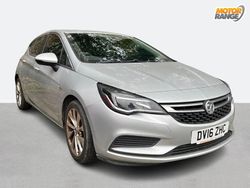 Silver Used 2016 Vauxhall Astra Design Edition Hatchback | £6,495 (Fair price)