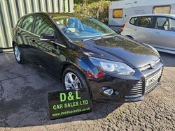 Black Used 2014 Ford Focus Zetec Hatchback | £3,795 (Good price)