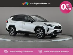White/black Used 2022 Toyota RAV4 Hybrid SUV | £37,897