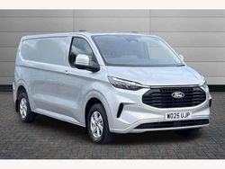Silver New 2025 Ford Transit Custom Limited Van | £32,988 (Expensive)