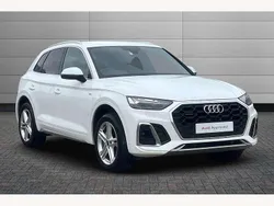 White Used 2021 Audi Q5 S-Line SUV | £28,950 (Fair price)